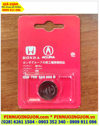 ACURA CR2032; Pin Remote Ôtô ACURA CR2032 lithium 3v chính hãng /Vỉ 1 viên